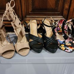 Heels Size 6.0