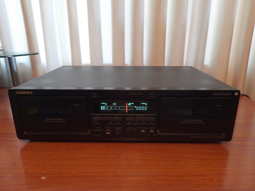 Vintage Onkyo Stereo Cassette Tape Deck TA-RW544