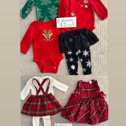 Baby Girl 6 Months Christmas Outfits