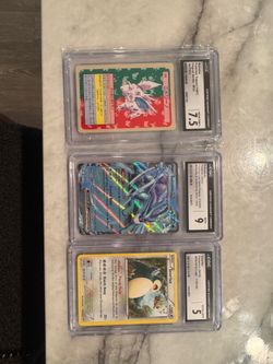 Pokemon slabs