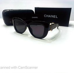 NEW  CC 😎🕶️ CATEYE Heart ❤️  Black