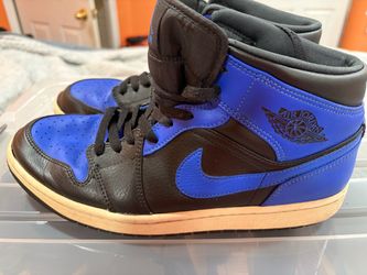 Nike Air Jordan 1 High Royal/Black-Blue– With Original Box