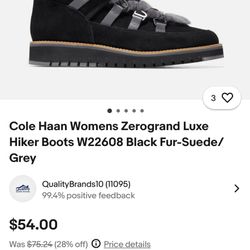 Women’s 8 1/2 Hiking Boots Like New 