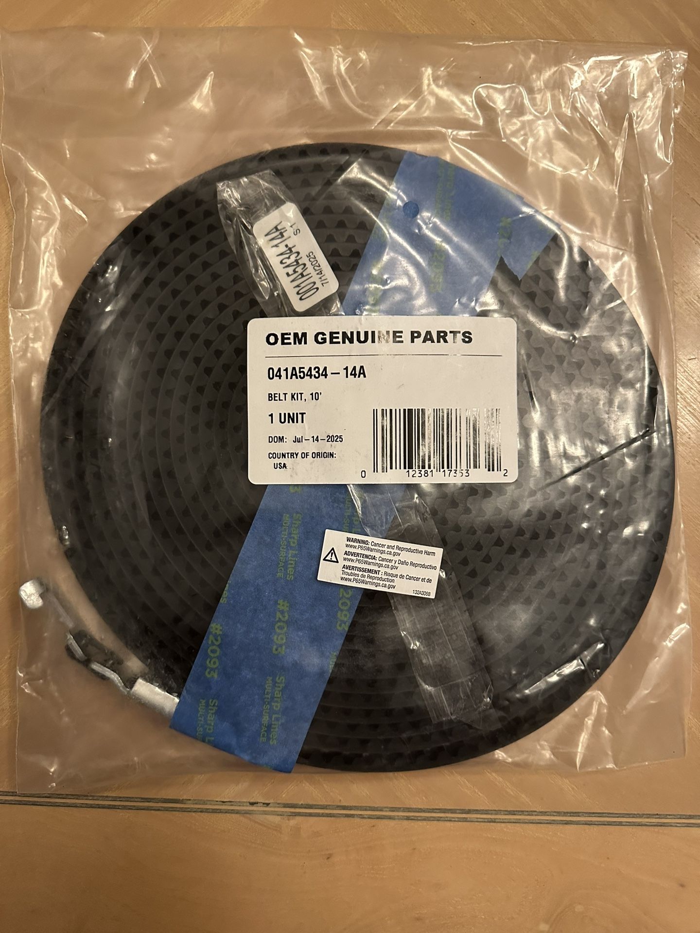 Garage Door Opener Belt