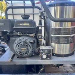 Dual Axle Pressure Washing Trailer, Window Cleaning Solar Panel Washing 