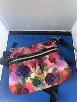 Betsey Johnson floral crossbody bag