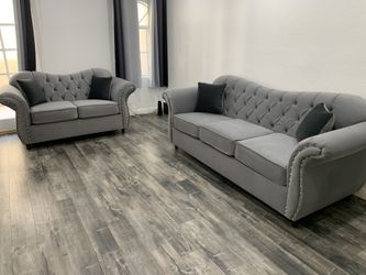 We Make Couches. Sofa And Loveseat Set $1199