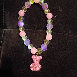 Handmade - Kandi Bear Bracelet 