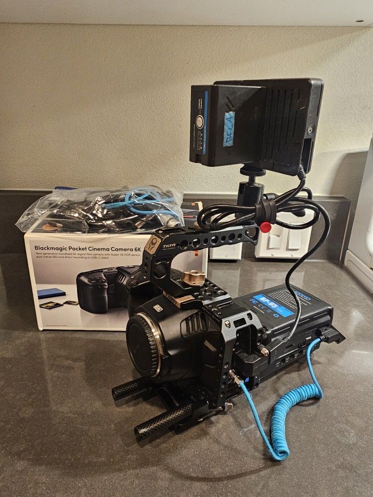 Black magic 6k body w/ tilta cage