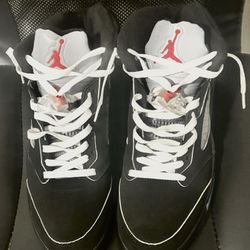 Nike Air Jordan 5 Black Metallic