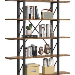 Book Case Shelf With Console Table