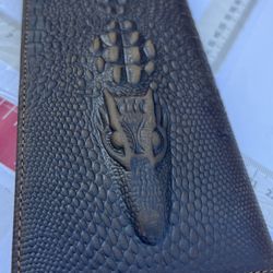 Luxury Leather Hotel Boutique Wallet 