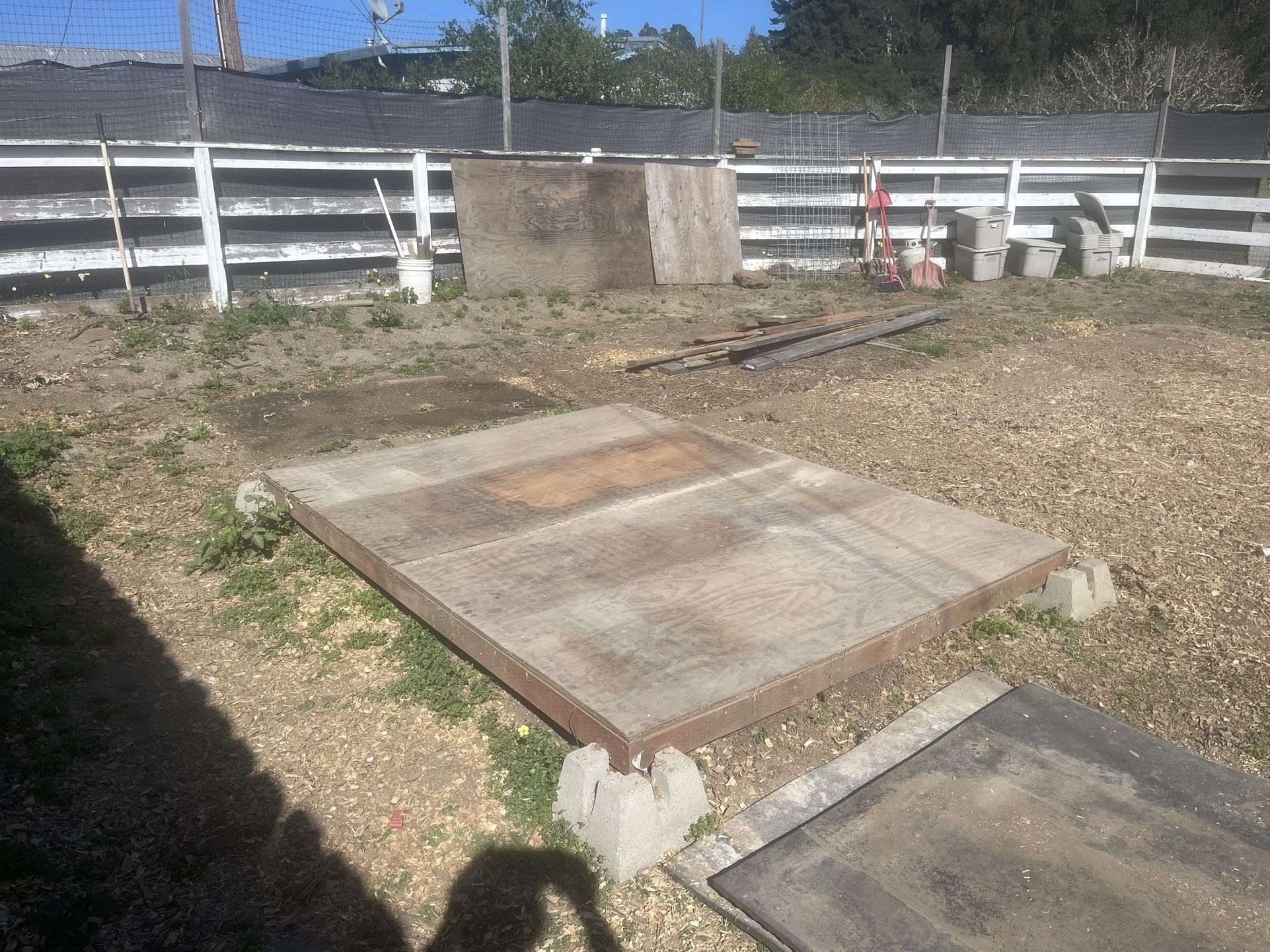 Wooden Base 6’x8’