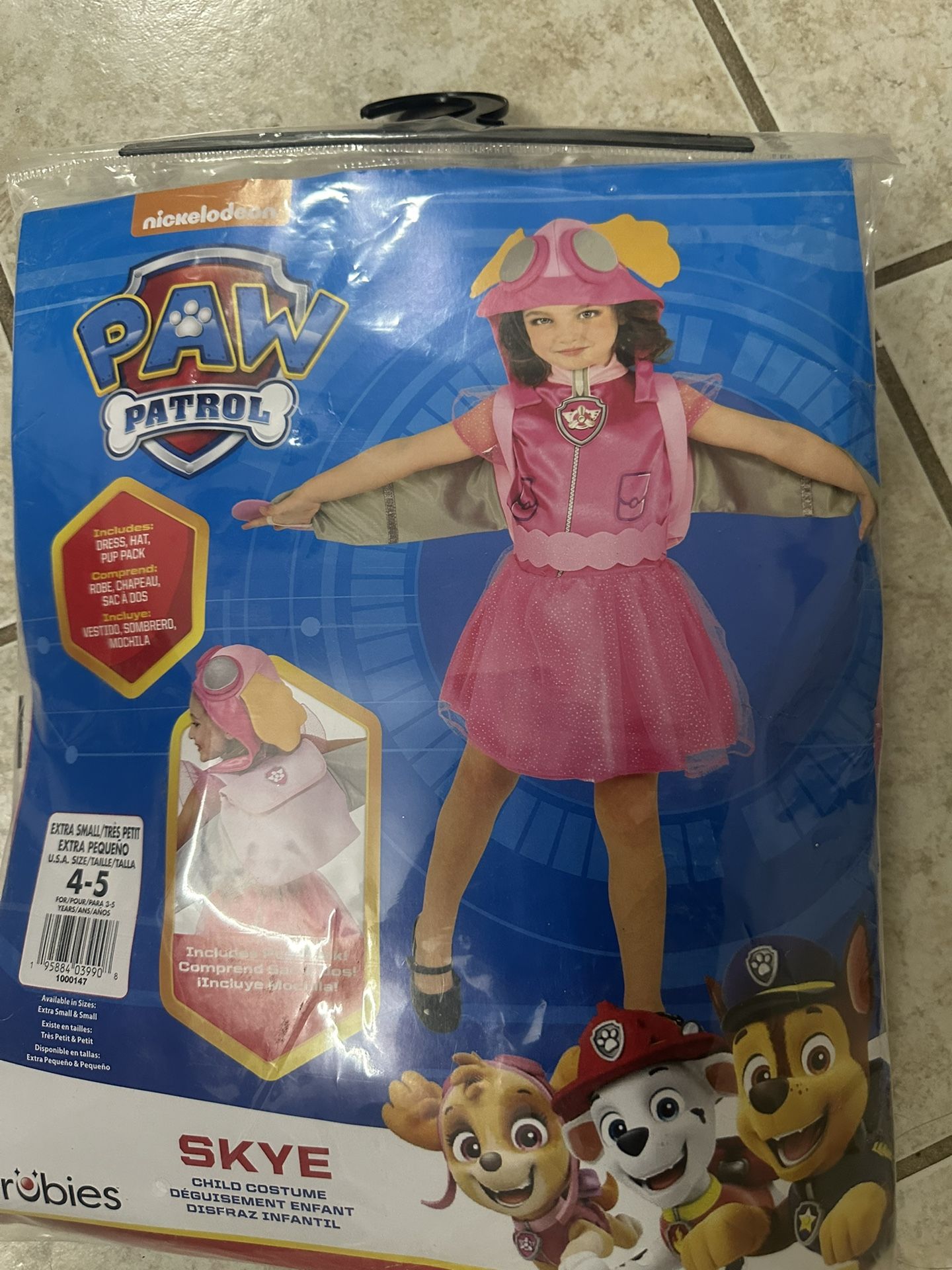 Skye Costume Paw Patrol
