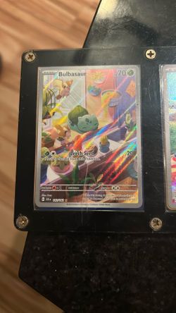 Bulbasaur Art rare Holographic 