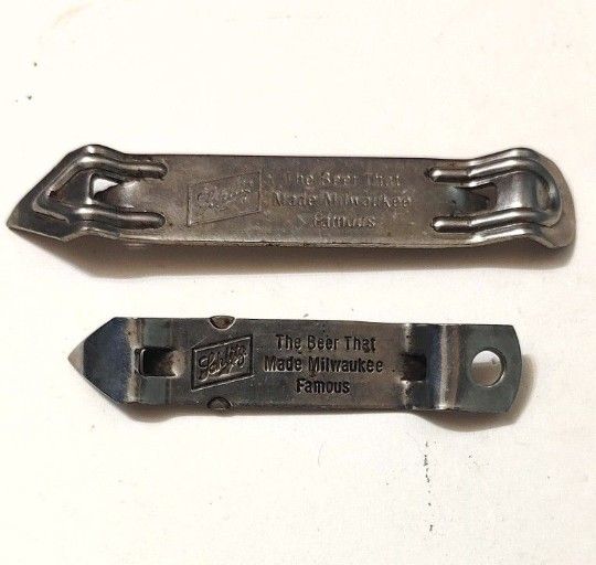LOT OF 2 Vintage (1960's) SCHLITZ BEER Bottle Openers💰Please Read Description.