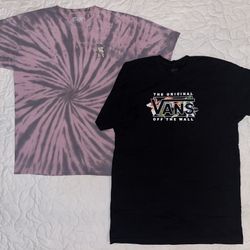 2 Men’s T Shirts Size Large 