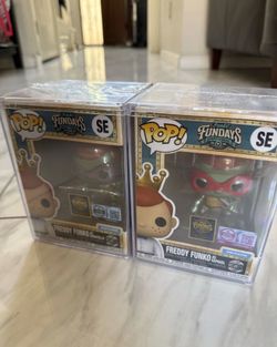 Funko Pop! Freddy Funko as Raphael & Donatello Fundays Metallic LE 2026 Lot