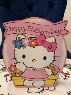 Hello Kitty Wooden Sign