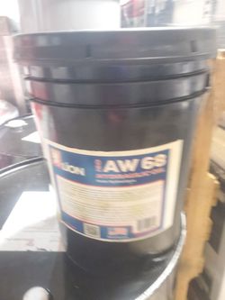 Hydrolic Oil Bucket 5Gal AW68.
