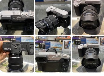PANASONIC WITH OLYMPUS PROFESSIONAL CAMERA