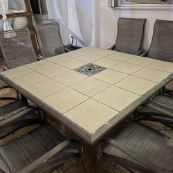 Outdoor Patio Table 8 Seater