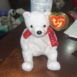 Ty beanie baby 2000 Holiday bear