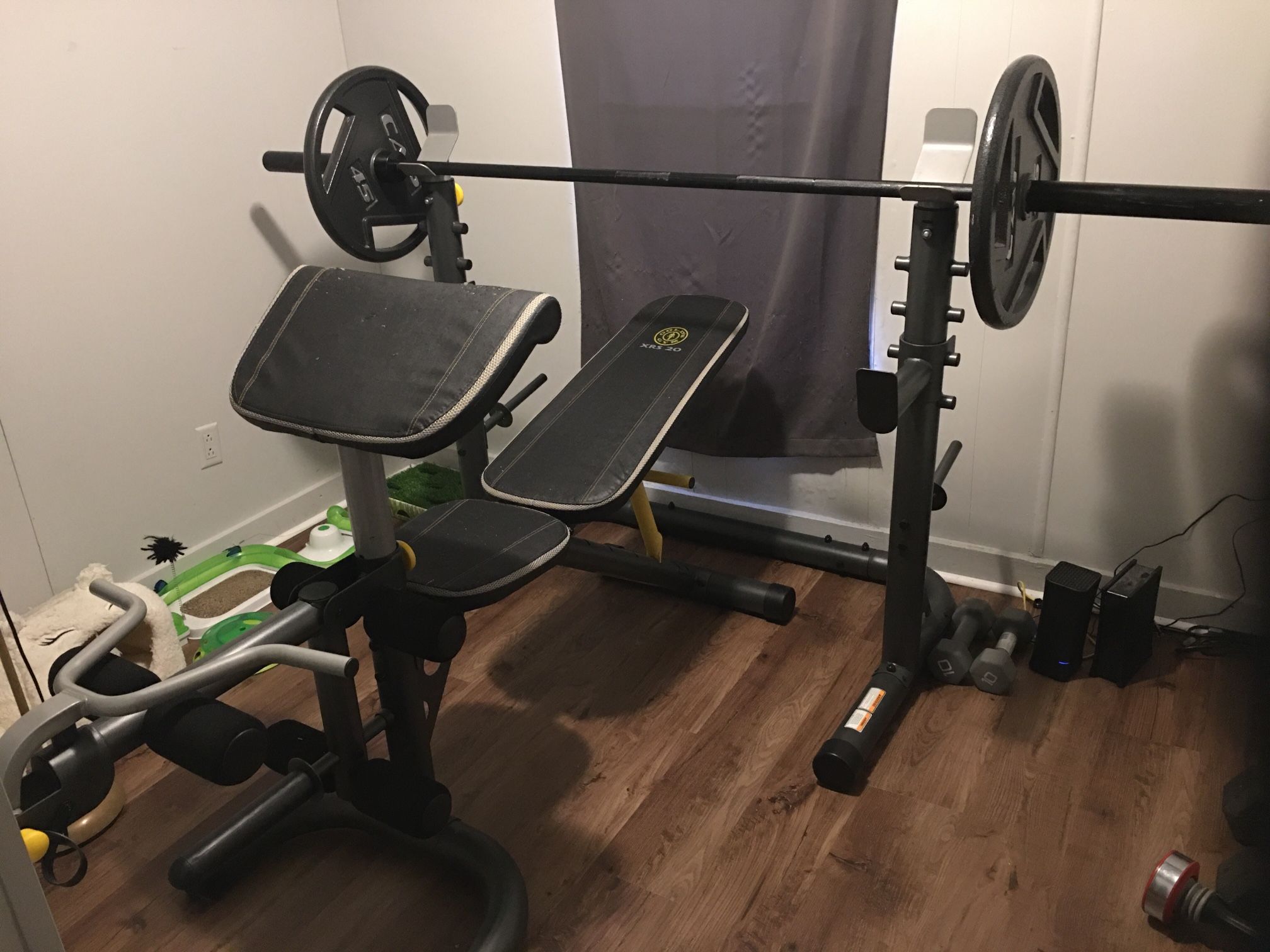 Golds Gym Personal Bench Press Machine