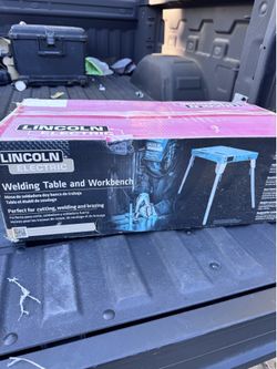 Lincoln electric welding work table