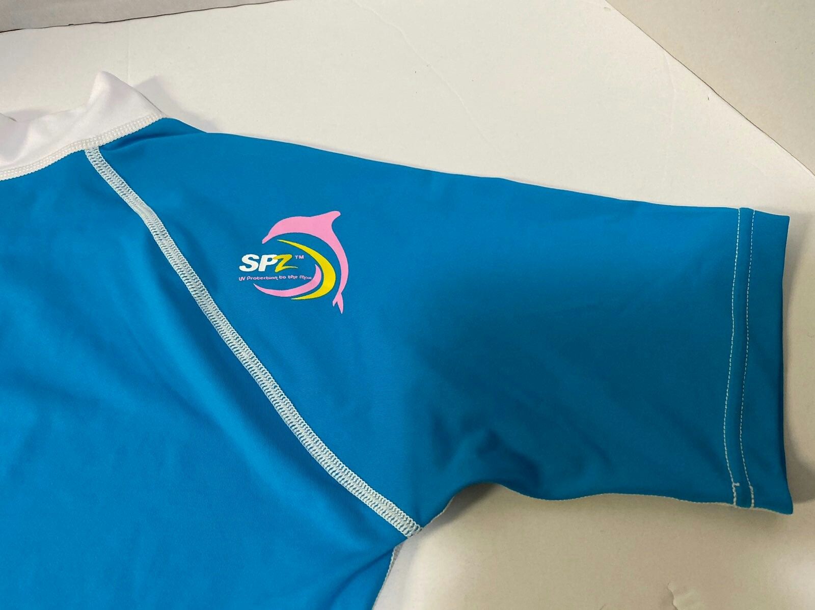 Child short sleeve rash guard uv size 10