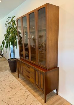 Authentic Midcentury Modern China Cabinet & Buffet