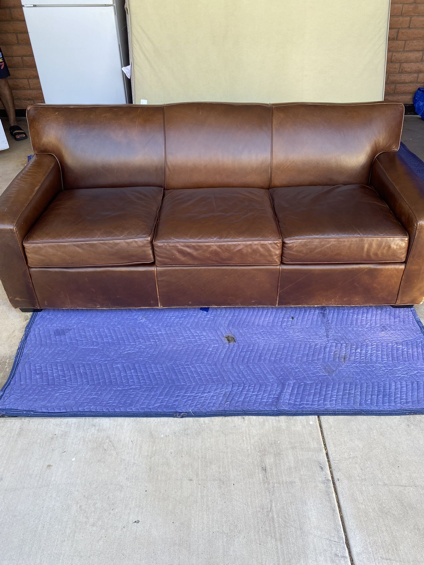 Leather Couch