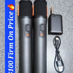 🔥JBL Rechargeable Wireless Microphones🔥$100 FIRM ON PRICE/ NOT NEGOTIABLE