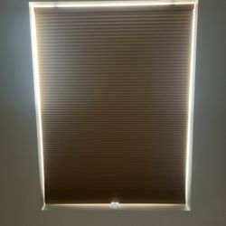 Blackout Blinds 33” W x 64” H 