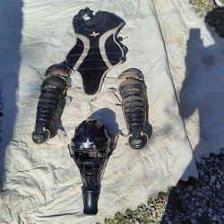 Catchers. Equipment Baseball