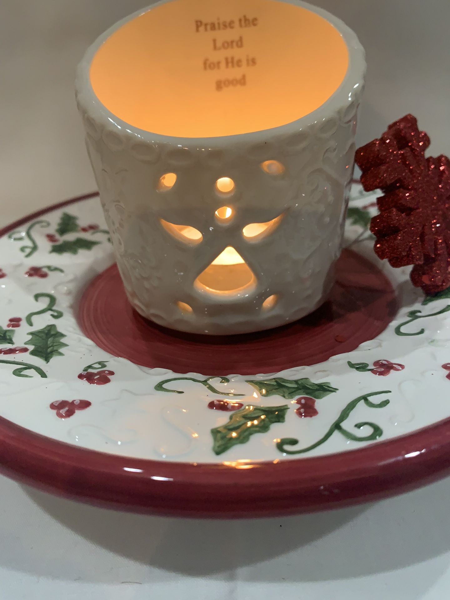 Christmas Candle Holders