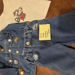 12 Month Denim Cowboy 3 Piece Outfit