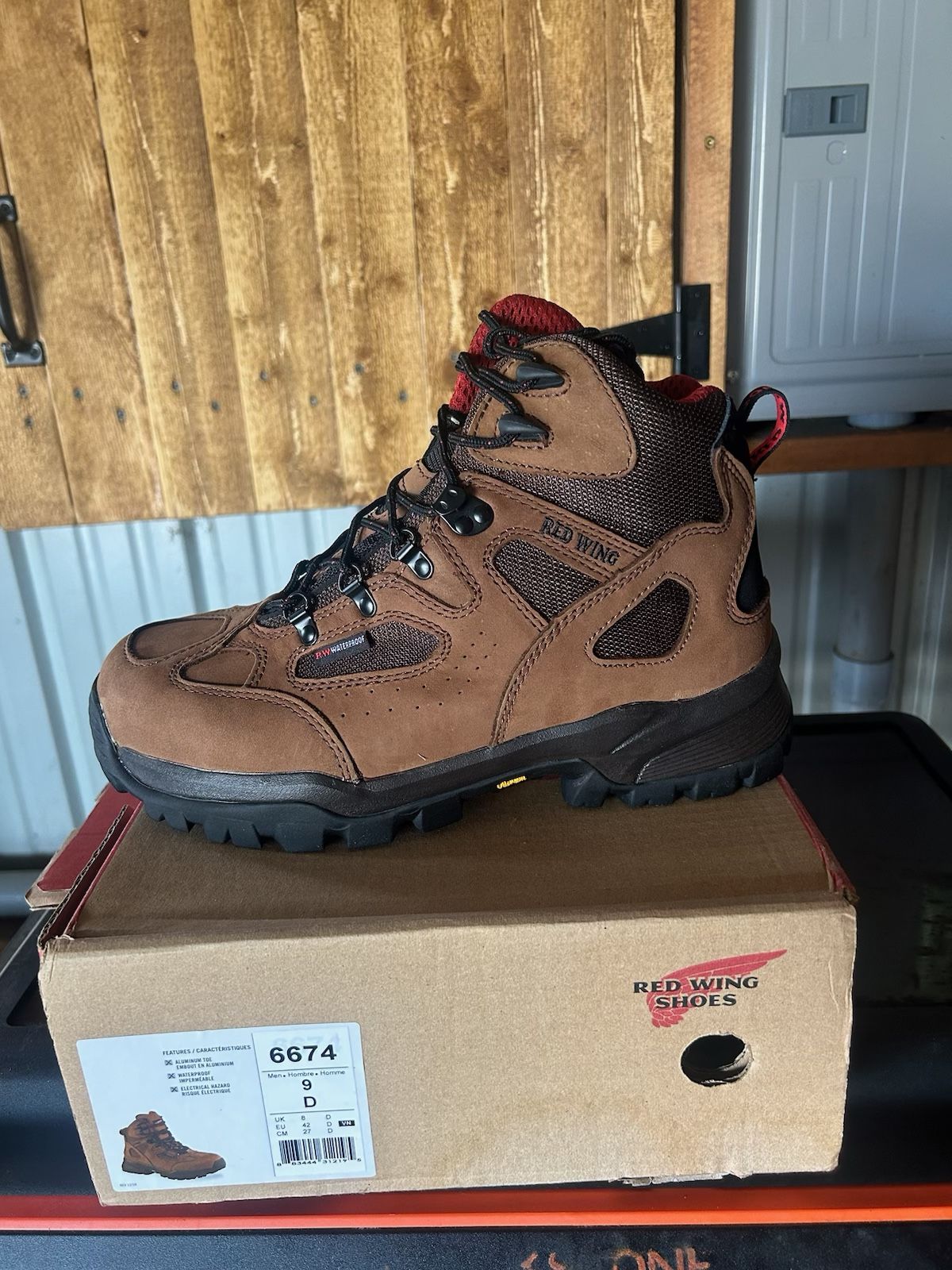 Red wing Steele Toe Boots