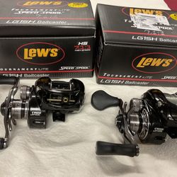 LEW’S TOURNAMENT LITE BAIT CASTERS 