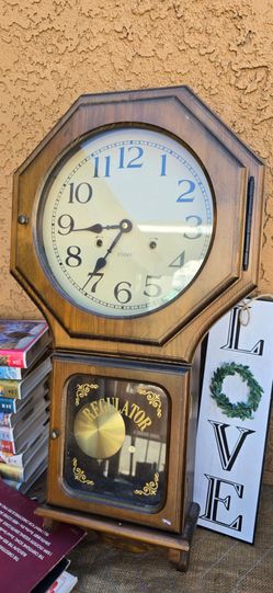 Regulator 31-Day Pendulum Wall Clock