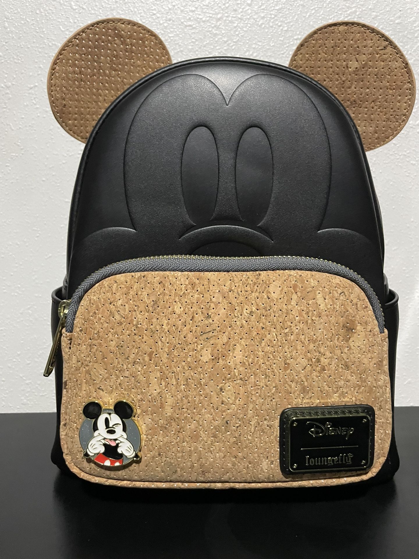 Disney Mickey Backpack for pin display Loungefly Disney100 Mickey Mouse Sketchbook Pin Display  main image 3
