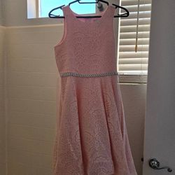 Pink  Elegant Girl Dress