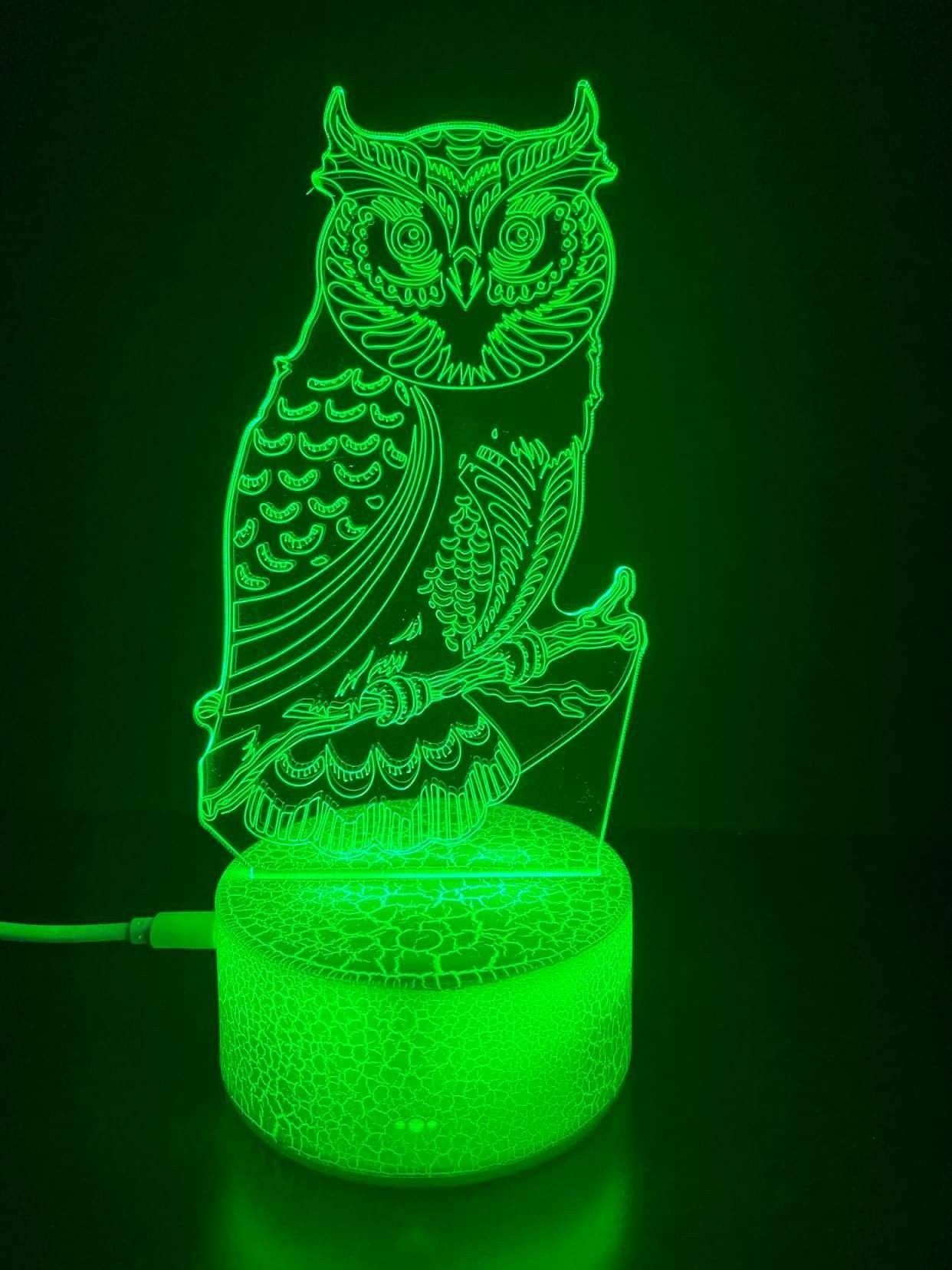 Owl lamp