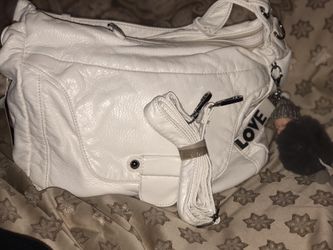 Brand new, White large HoBo style bag