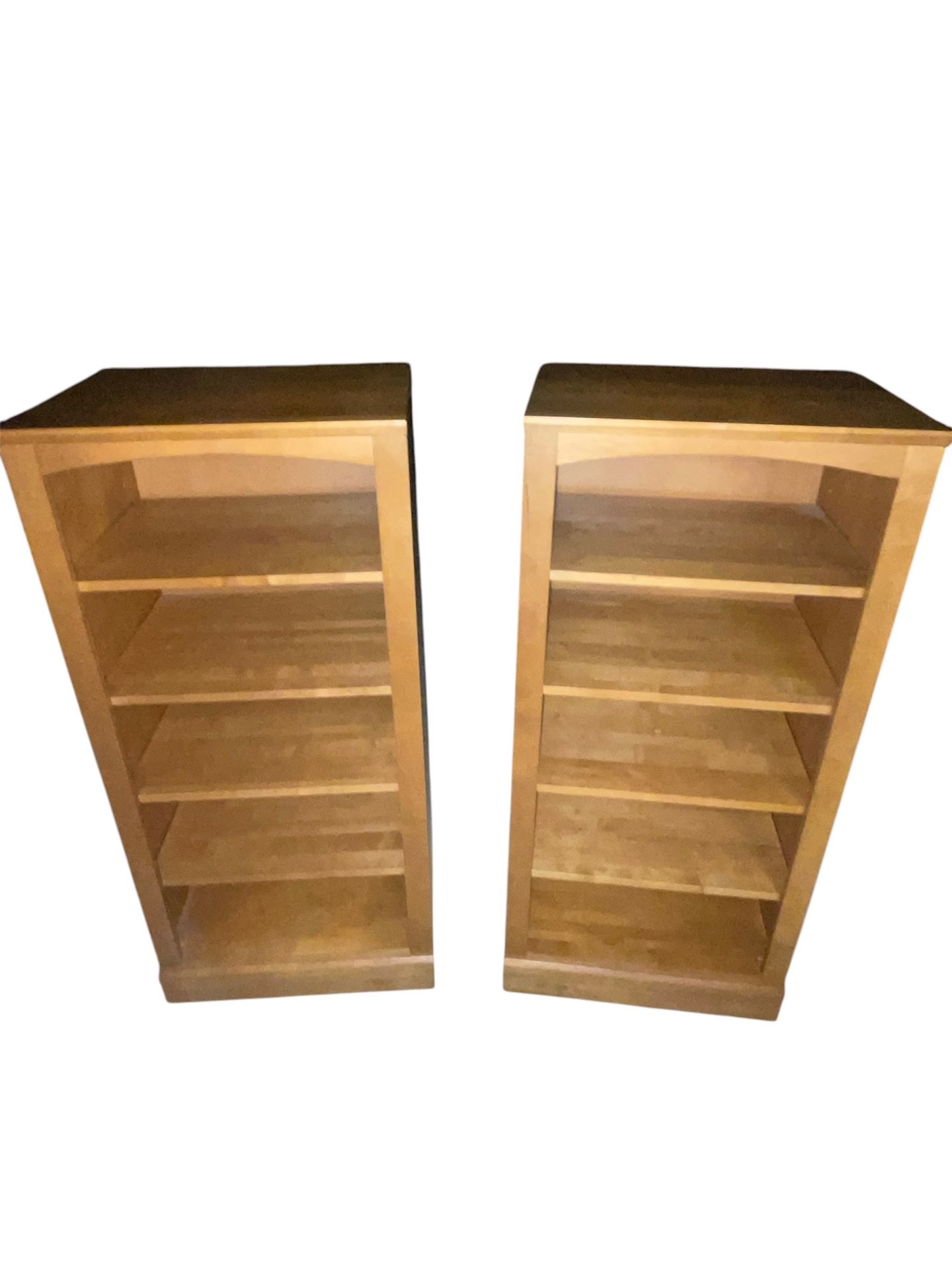 Ethan Allen, solid wood shelves