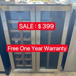 Wine Cooler-Open Box-Free One Year Warranty
