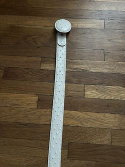 Ostrich Skin Belt