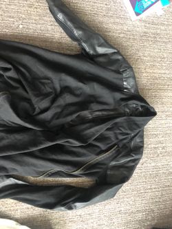 Leather jacket