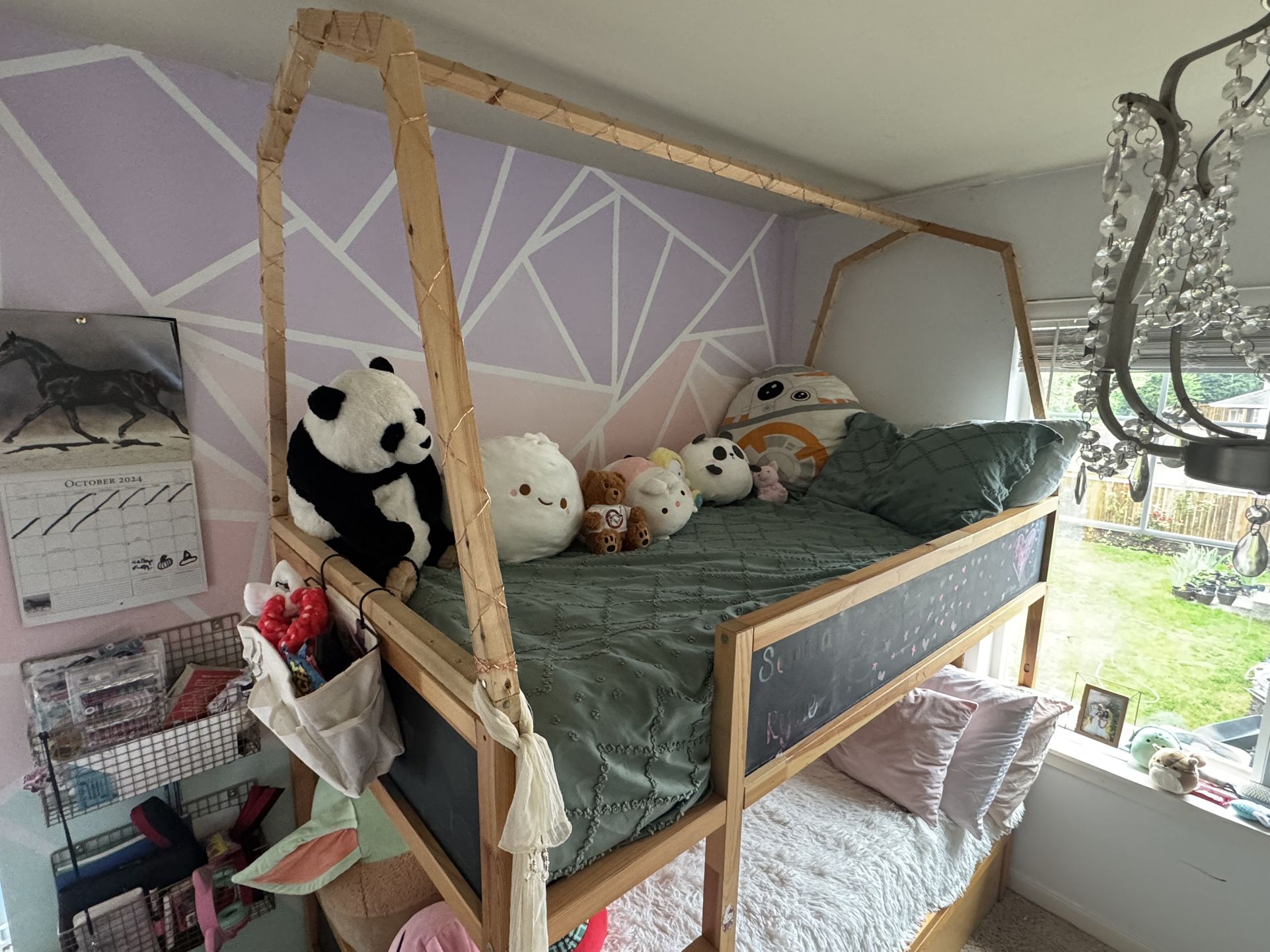 Kura Reversible Ikea Kura Bed With Full Bed Under Modified IKEA