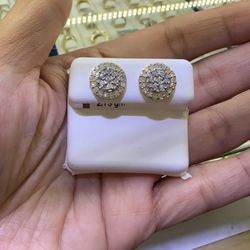 14K DIAMOND EARRINGS